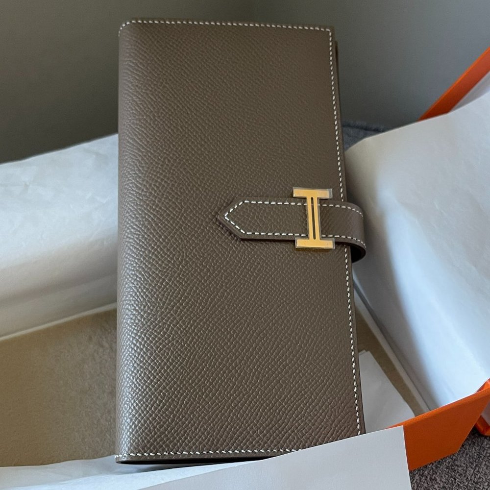 Hermès Epsom Calfskin Bearn Wallet (New)